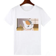 Horro Skull and Cat Femal Tshirt Top Tees kawai T-shirt