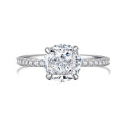 Jewelry 18k Gold And Silver Zircon Ring