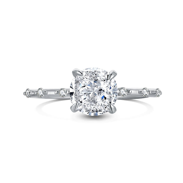 Jewelry 18k Gold And Silver Zircon Ring