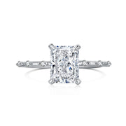 Jewelry 18k Gold And Silver Zircon Ring